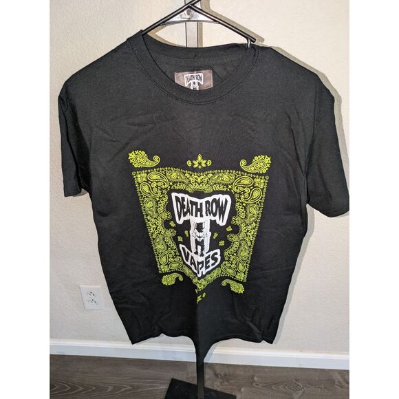 Other - Death Row Vapes Black T-Shirt - Size M - 100% Cotton - Made in USA